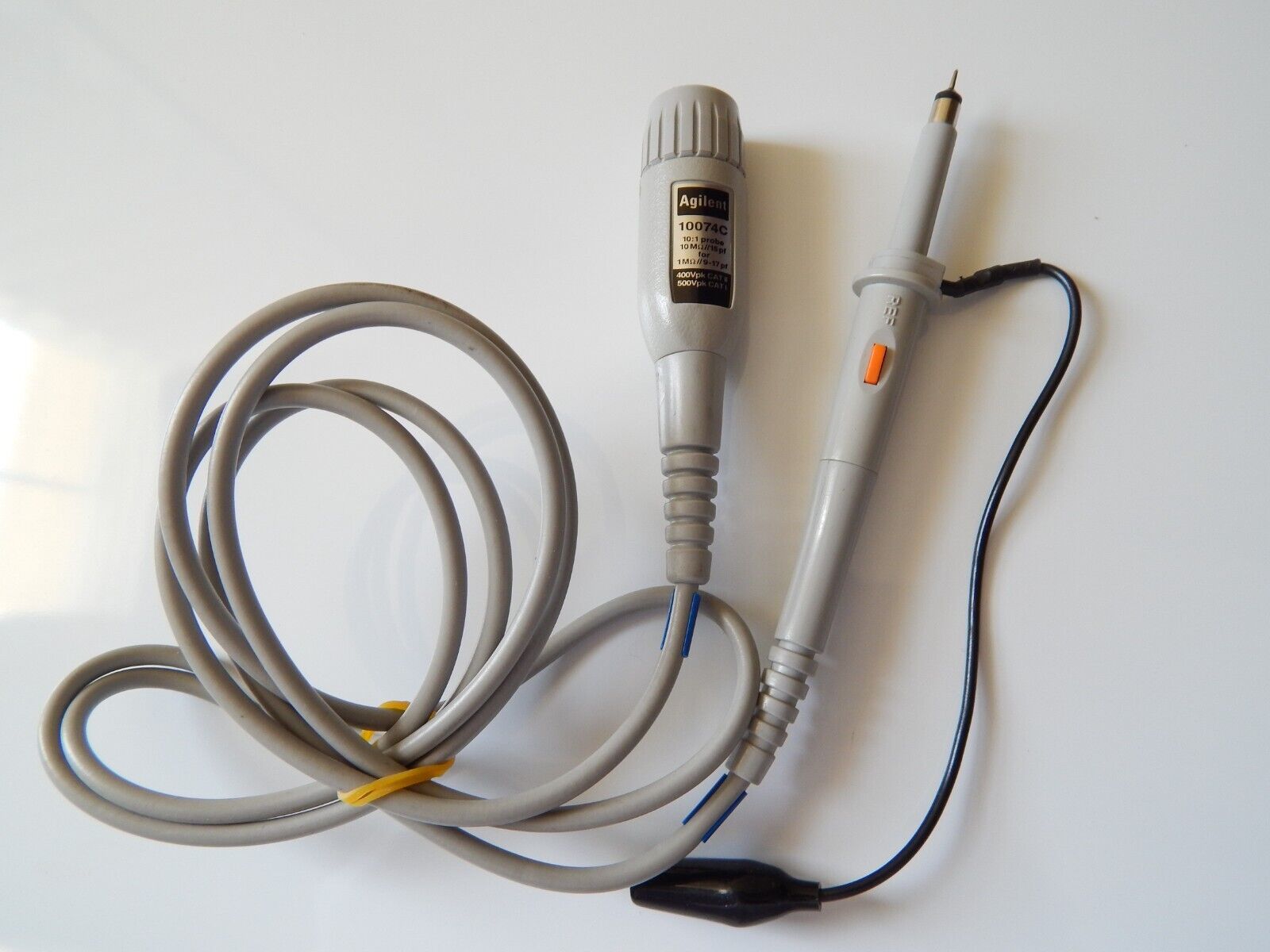 Agilent 10074C 10:1 10MΩ 150MHz Passive Probe, Oscilloscope Voltage Probe Agilent 10074C 10:1 10MΩ 150MHz Passive Probe, Oscilloscope Voltage Probe